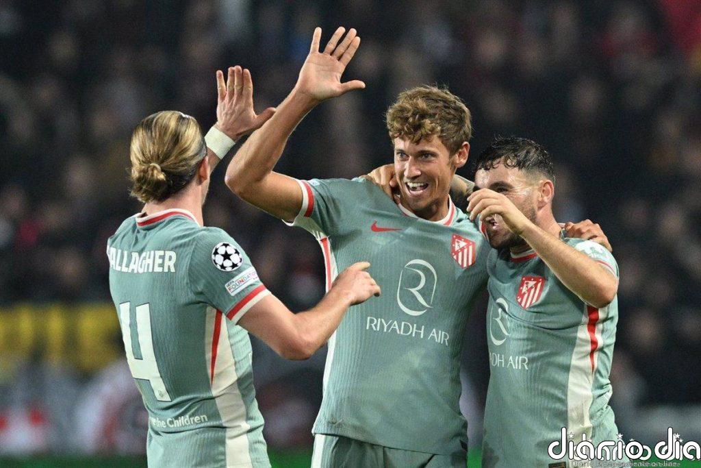 El Atlético de Madrid se endereza con brillo en Praga