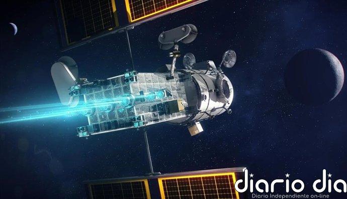 El motor de la futura estación orbital lunar recibe sus tanques