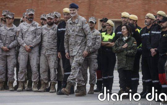 El Rey traslada el "espíritu" de ir "hombro con hombro, codo con codo, mano con mano y con el mismo corazón"