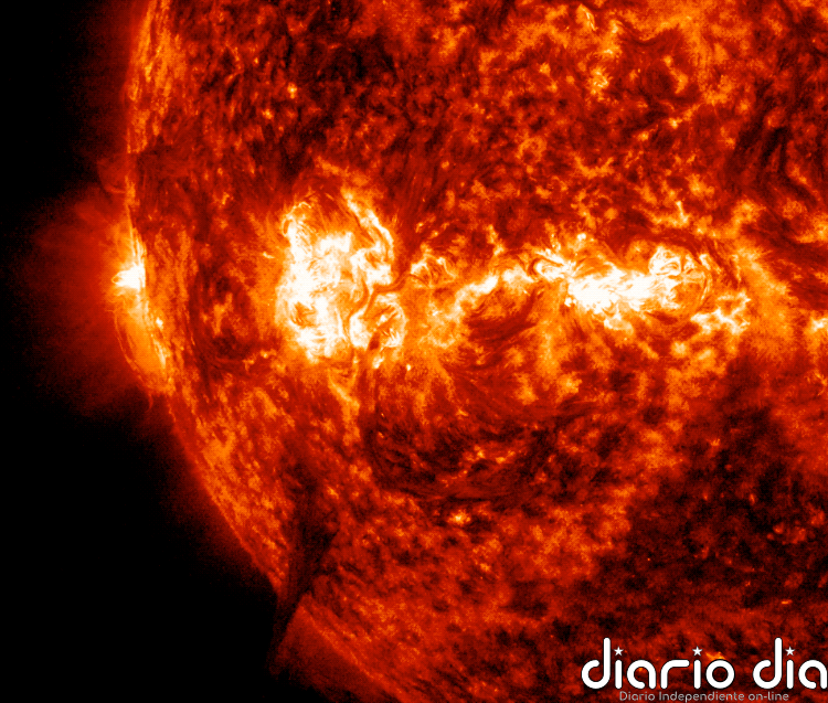 El Sol registra una potente llamarada de la clase más intensa