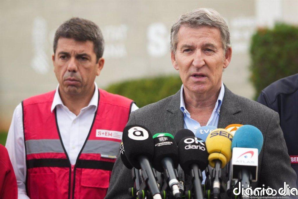 Feijóo responde a Sánchez: "En una emergencia nacional ningún gobierno espera, sino que actúa"