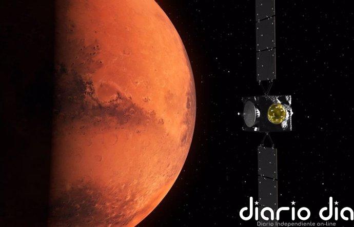 Hera enciende sus motores y ya se dirige a Marte