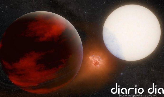 Indicios de una exoluna volcánica a 635 años luz