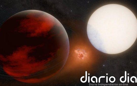 Indicios de una exoluna volcánica a 635 años luz