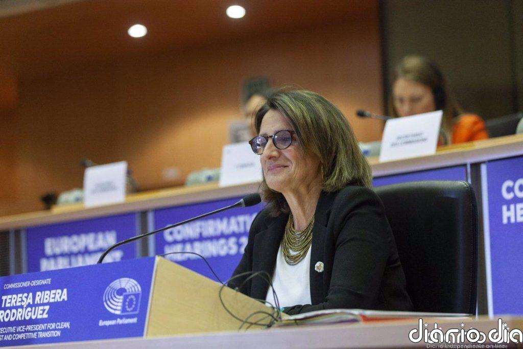 La Eurocámara da luz verde a Ribera como vicepresidenta primera designada del nuevo Ejecutivo de Von der Leyen