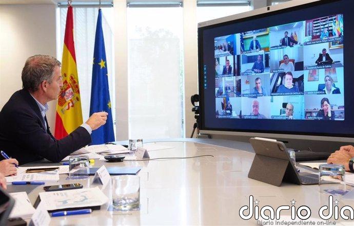 Mazón asegura ante Feijóo y los 'barones' del PP que es víctima de una cacería y culpa al Gobierno de estar en el relato