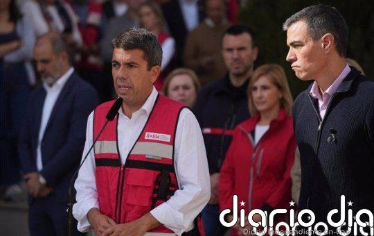 Mazón asegura que habría enviado el mensaje de alarma "de inmediato" si la CHJ hubiera "reactivado la alerta"