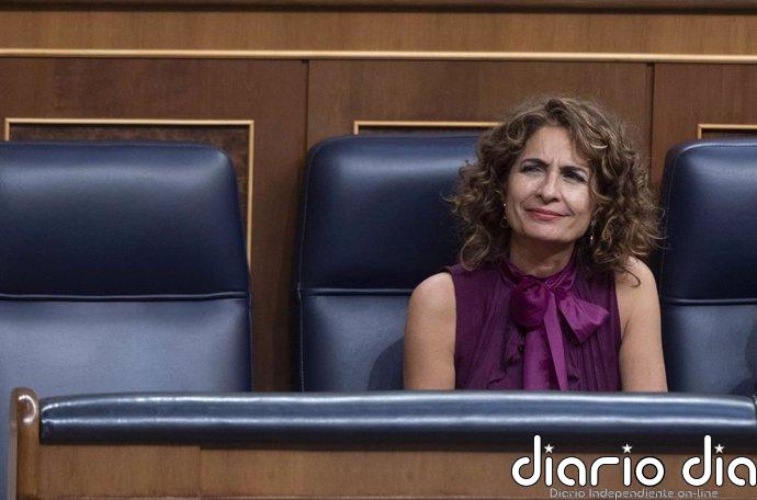 Montero pide dejar el "politiqueo" y aprobar los PGE para ayudar a Valencia: "Es impropio llamarlo chantaje" Archivo - La vicepresidenta primera y ministra de Hacienda, María Jesús Montero, durante una sesión plenaria en el Congreso de los Diputados, a 11 de septiembre de 2024, en Madrid (España). La financiación singular para Cataluña pactada entre el PSC y ERC