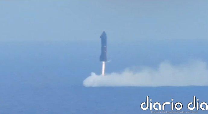 Starship ameriza en vertical pero su cohete no regresó a la torre
