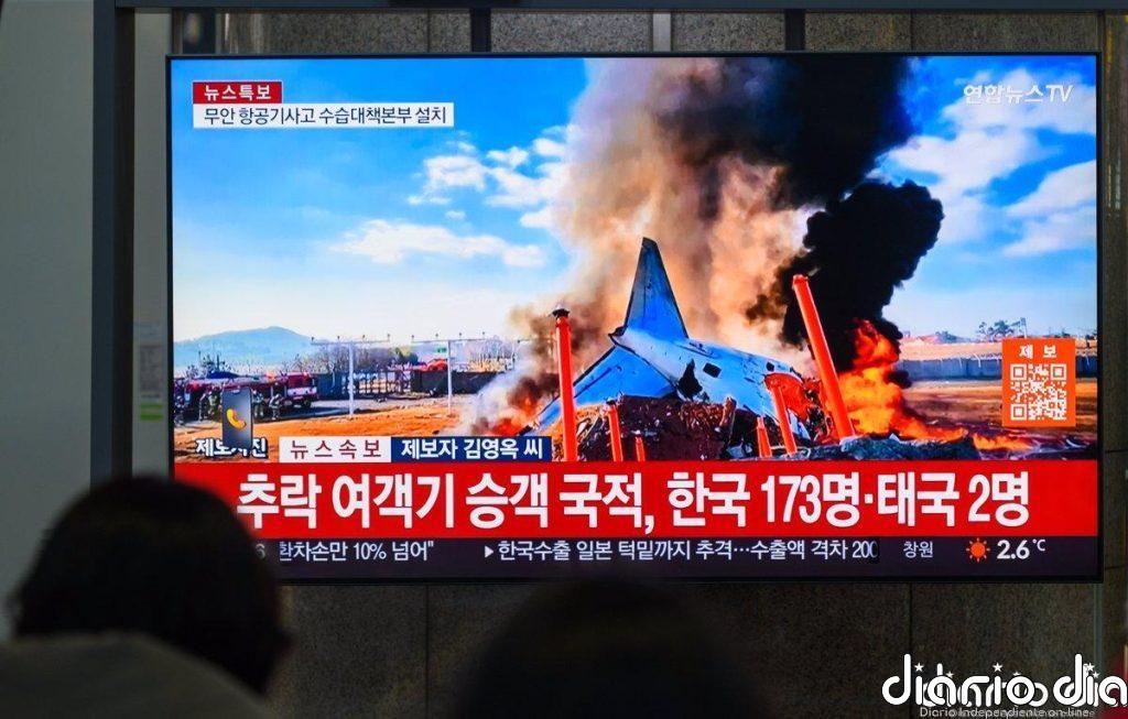 Al menos 179 muertos en una de las peores tragedias aéreas de la historia de Corea del Sur