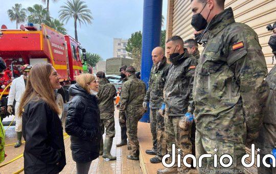 Casi 9.000 efectivos de las Fuerzas Armadas trabajan en Nochevieja y Año Nuevo en las zonas afectadas por la DANA