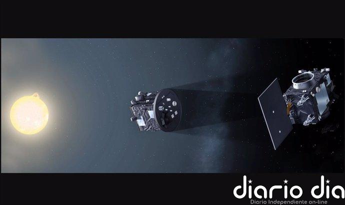 Despega la misión Proba-3 de la ESA, capaz de crear eclipses solares Gracias al vuelo en formación preciso, Proba 3 podrá estudiar la corona solar creando eclipses artificiales