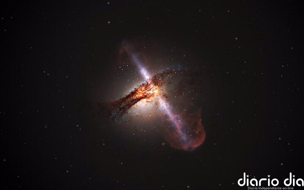 Detectado un agujero negro enorme en el universo más temprano