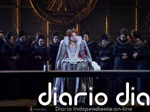 El público del Teatro Real se rinde ante el duelo de reinas en 'Maria Stuarda'