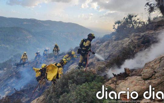Elevan a unas 70 las hectáreas quemadas por el incendio forestal de Andratx