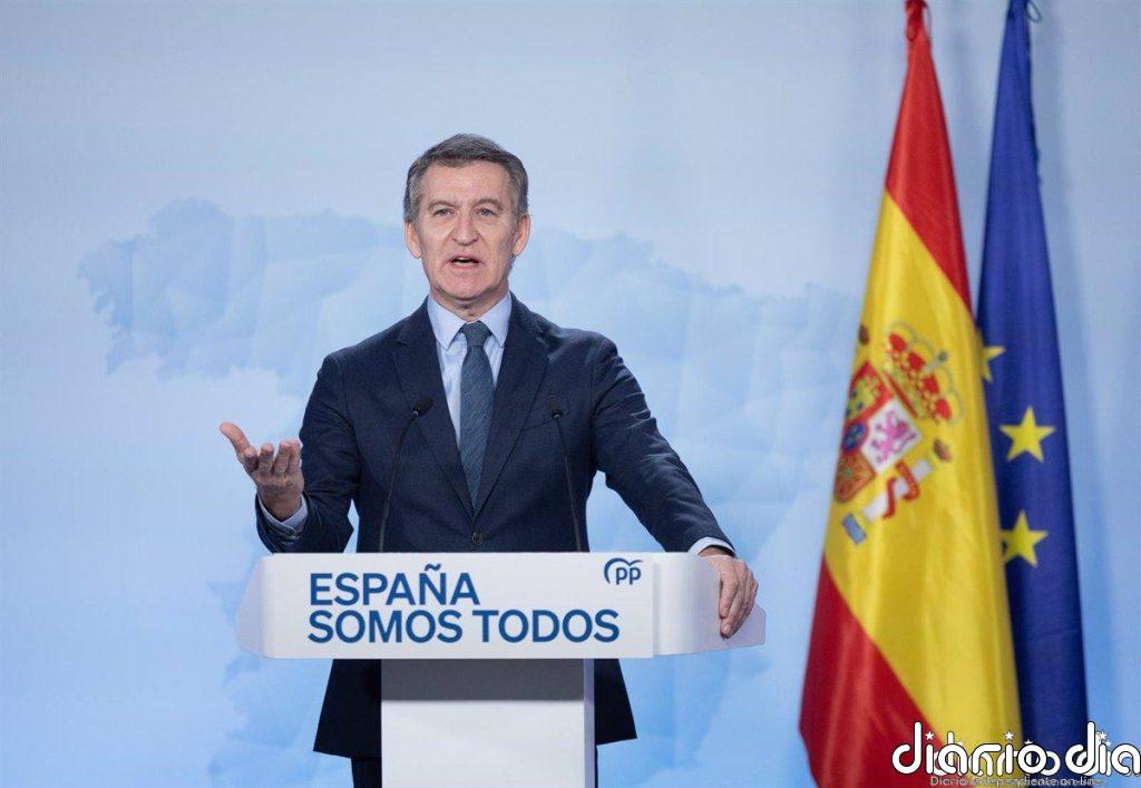 Feijóo enmarca la relación con Junts en coincidencias de votaciones y se desmarca de los "chantajes" de Sánchez