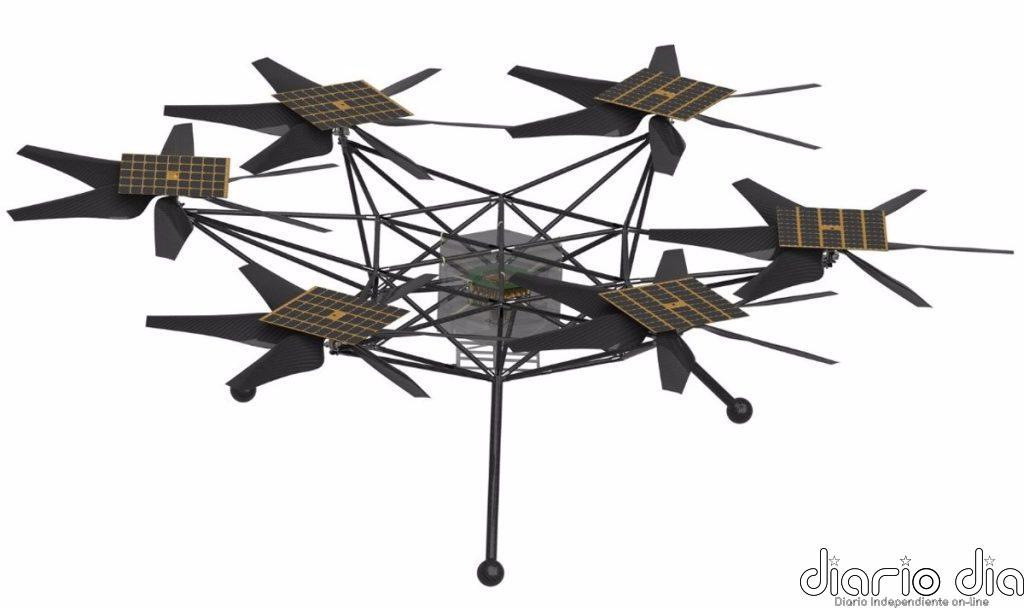 La NASA presenta nuevo diseño de helicóptero marciano con seis rotores