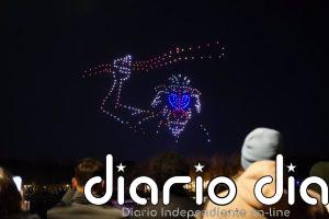 'Mufasa: El Rey León' ilumina el cielo de Madrid con un espectáculo de más de 350 drones