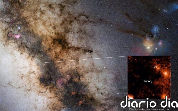 Primera estrella binaria hallada cerca de un agujero negro supermasivo