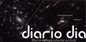 Primera galaxia en formación activa tan ligera como la joven Vía Láctea