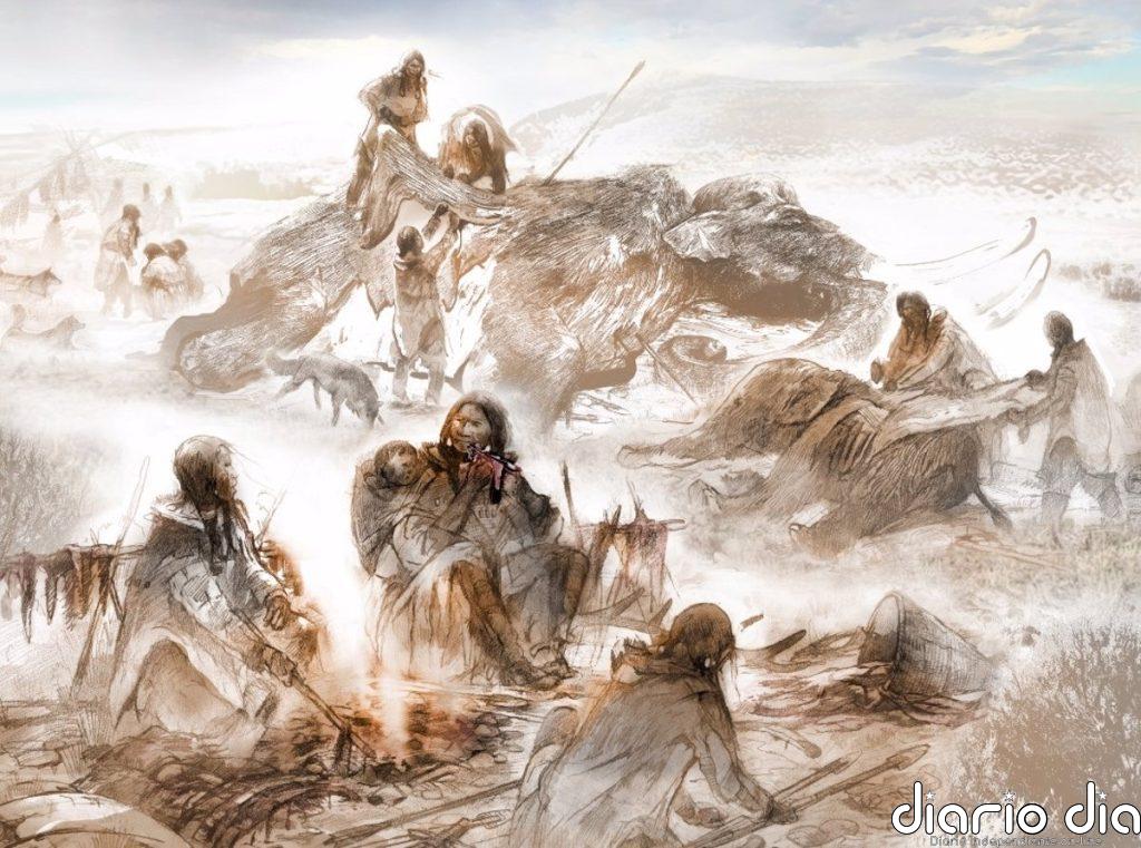 Prueba directa de que los primeros americanos basaban su dieta en el mamut