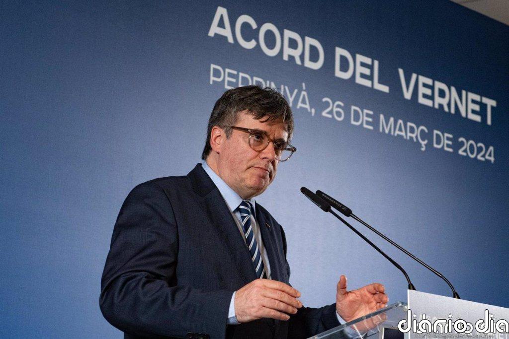 Puigdemont no apoyará a Sánchez si continúa "la estrategia que pretende hundir" a Cataluña