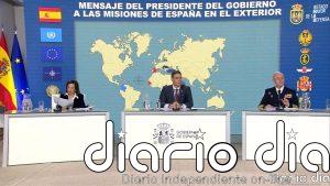 Sánchez felicita la Navidad a las tropas en el exterior y ensalza su labor ante emergencias y catástrofes como la dana