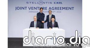 Stellantis y la china CATL anuncian una inversión de 4.100 millones para una gigafactoría en Zaragoza