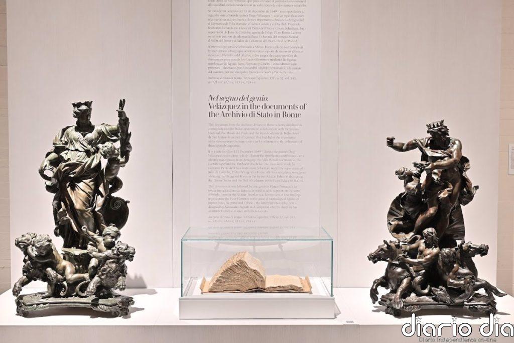 Tres manuscritos de Velázquez como mediador cultural entre España e Italia protagonizan una muestra en museos españoles