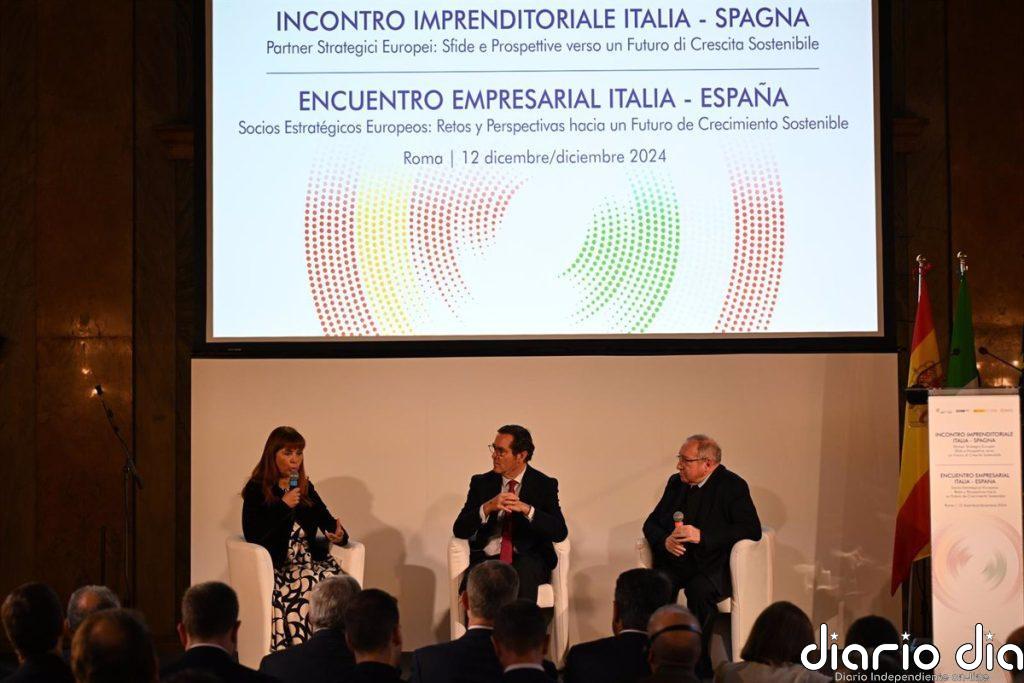 Unas 130 empresas españolas e italianas se citan en Roma para "unir fuerzas" en el nuevo ciclo europeo