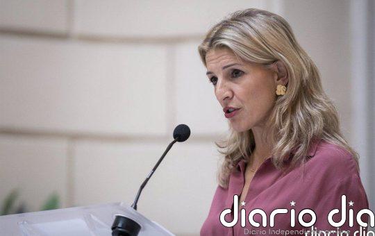 Yolanda Díaz pide a Fiscalía impugnar un convenio de Madrid por restringir el derecho de protesta de empleados públicos