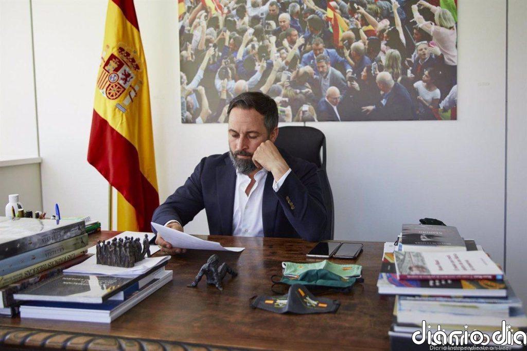 Abascal asegura que apoyaría una moción de censura del PP con Junts "para ir a elecciones y sin cesiones al separatismo"
