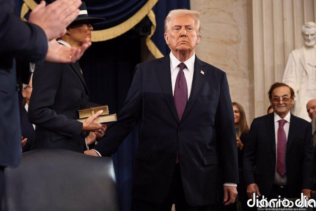 Así ha transcurrido la toma de posesión de Trump