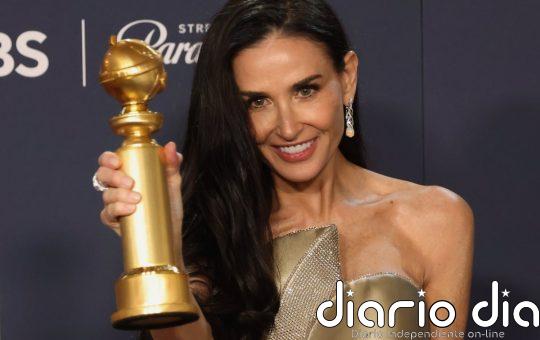 Demi Moore triunfa con 'La sustancia' y deja sin el Globo de Oro a Karla Sofía Gascón