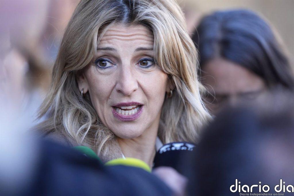 Díaz dice que no tiene "ninguna preocupación" por el ultimátum de Junts: "Hay que dialogar mucho y llegar a acuerdos"