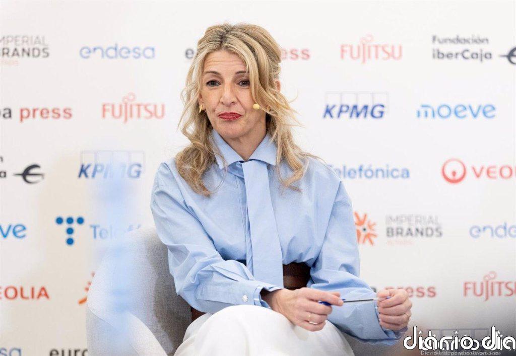 Díaz quiere que el Consejo de Ministros apruebe este martes el mismo decreto 'ómnibus'