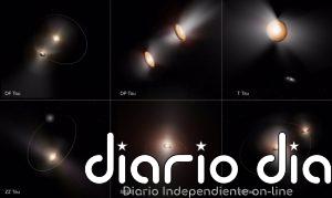 Discos de formación de planetas en jóvenes sistemas estelares múltiples