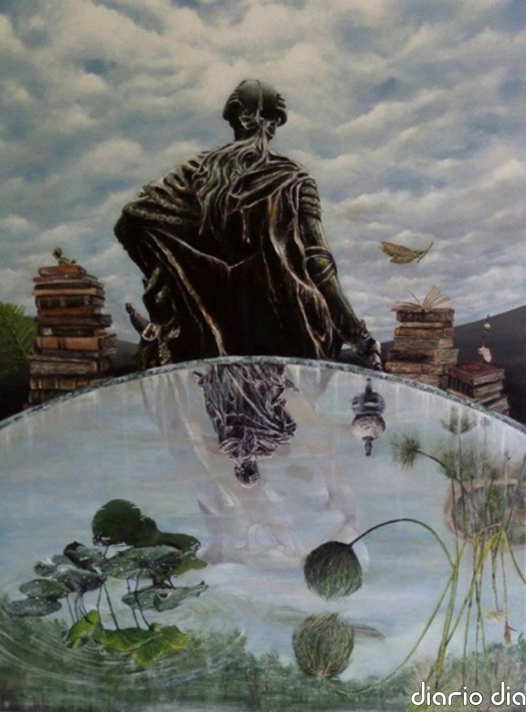 El artista Ángel Ferrández presenta una visión surrealista del Real Jardín Botánico-CSIC en su obra 'Botane'