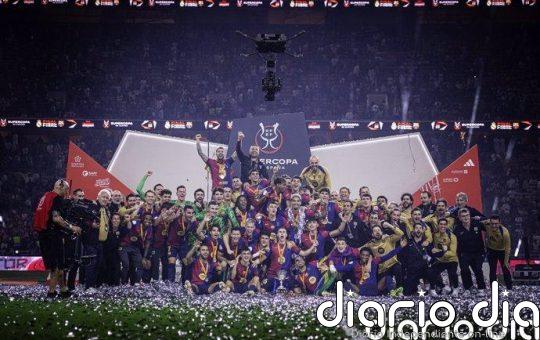 El Barça doma al Real Madrid y levanta la Supercopa