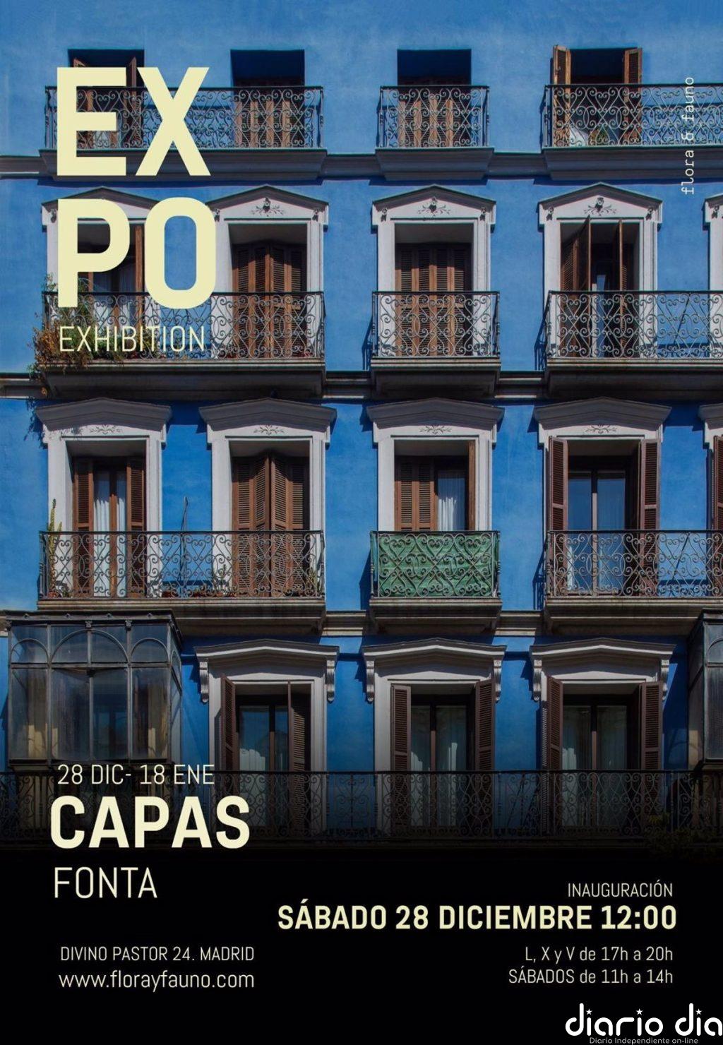 El fotógrafo español Fonta presenta en Madrid la muestra 'Capas', un recorrido por la arquitectura y espacios urbanos