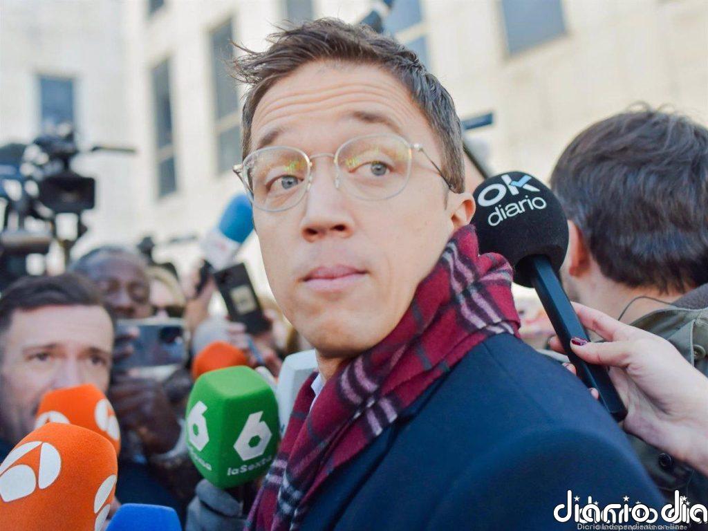 Errejón sostiene ante el juez que la relación con Elisa Mouliáa fue consentida y descarta que estuviese borracha