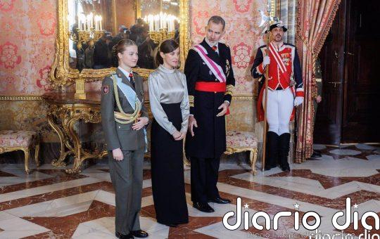 Los Reyes inician su agenda institucional de 2025 con la tradicional Pascua Militar