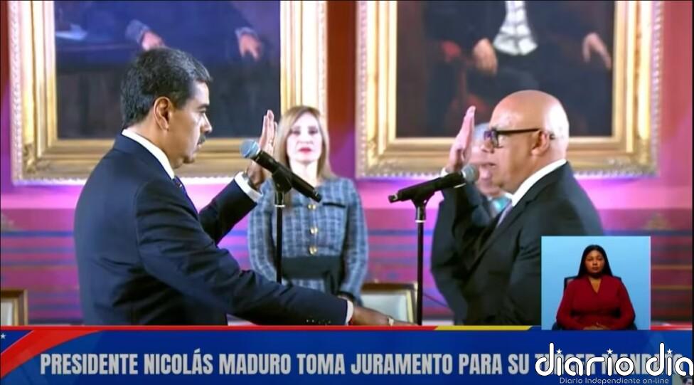 Maduro asume de nuevo como presidente de Venezuela