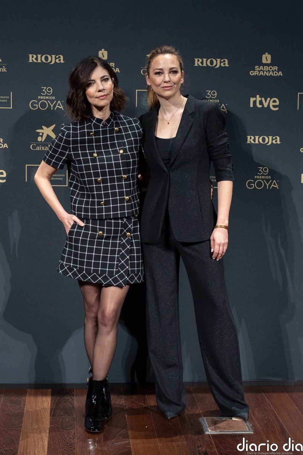 Maribel Verdú y Leonor Watling reivindican que los Goya son para "celebrar" cine y cultura:"El resto da ganas de llorar"