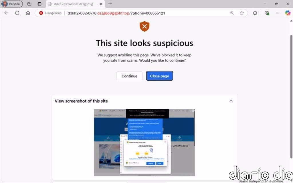 Microsoft lanza la herramienta que emplea aprendizaje automático y visión artificial para detectar estafas de scareware