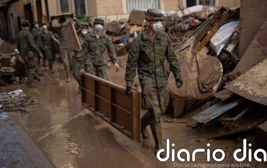 Militares desplegados en Valencia duermen en tiendas de campaña y literas de lona, denuncia asociación