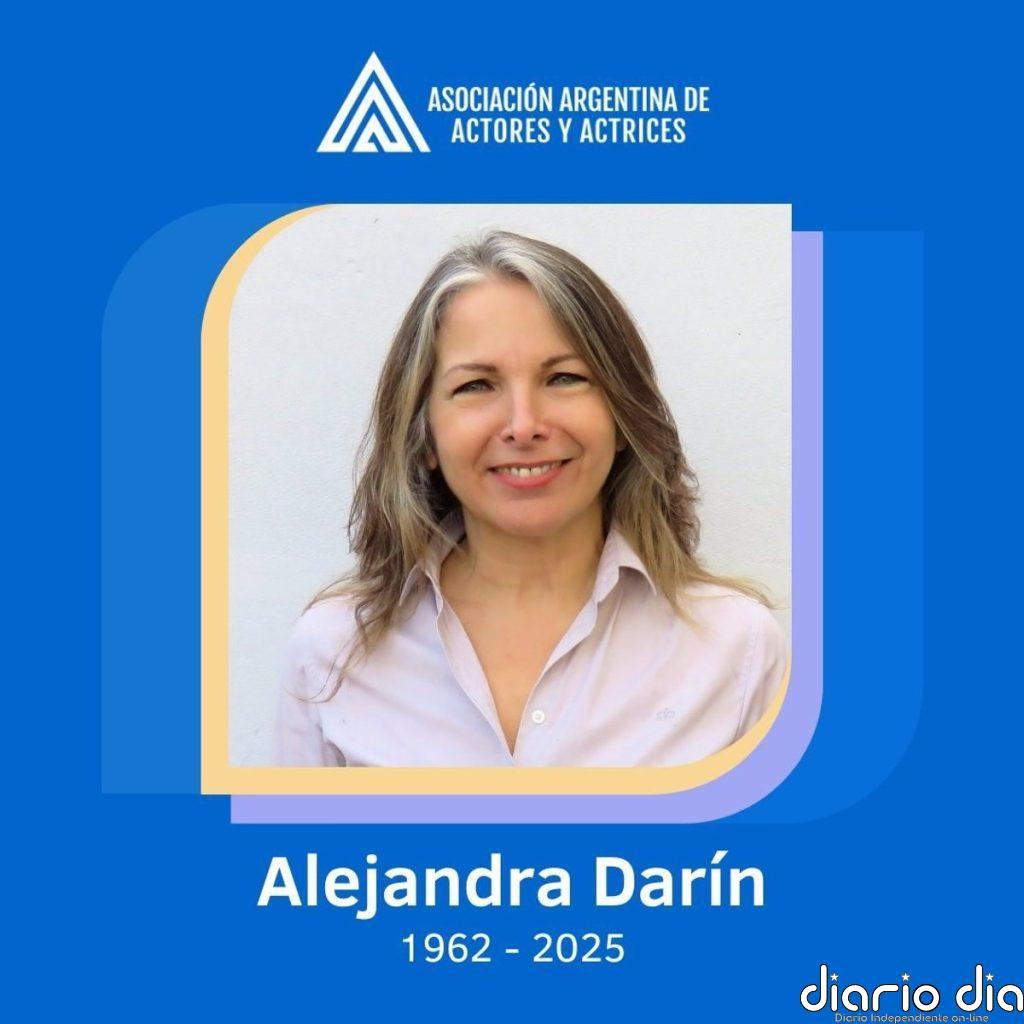 Muere la actriz Alejandra Darín a los 62 años, hermana de Ricardo Darín