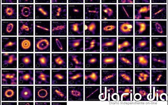 Revelan la estructura de 74 cinturones de cometas en estrellas cercanas
