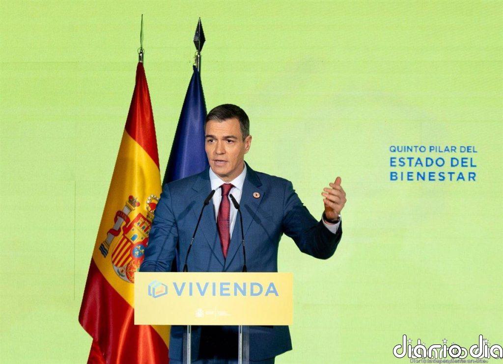 Sánchez anuncia una exención total del IRPF a dueños que alquilen vivienda según el índice de referencia