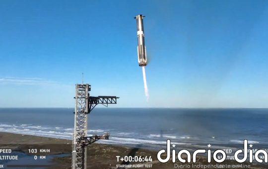 Starship se incendia en vuelo durante su séptima prueba